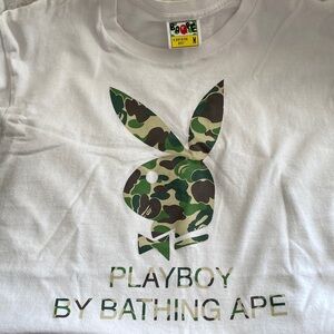 100%Cotton A Bathing Ape T-Shirt “M”